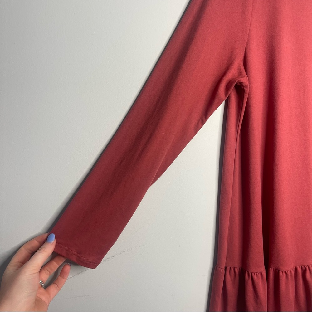 Simlu Babydoll 3/4 Sleeve Crew Neck Top (Large) - Picture 2 of 6